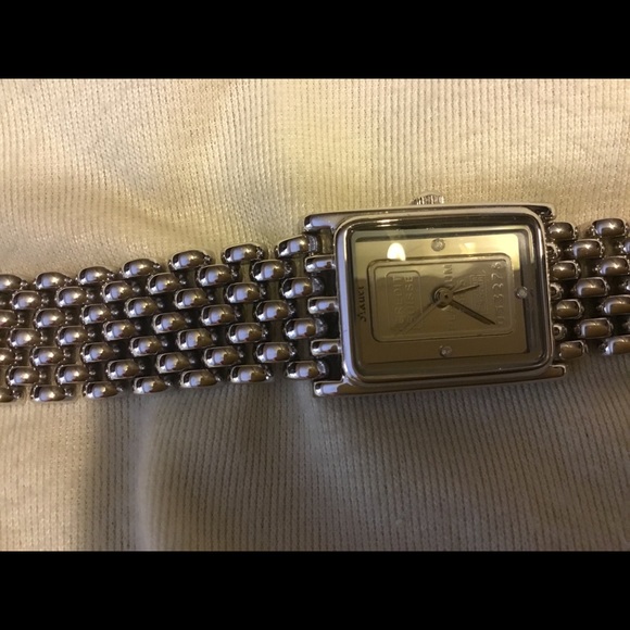 Ladies platinum watch - Picture 3 of 5